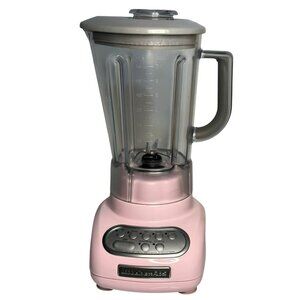 KitchenAid Cook For The Cure KSB560PK0 Pink 7-Cup Blender Mixer 5-Speed Smart